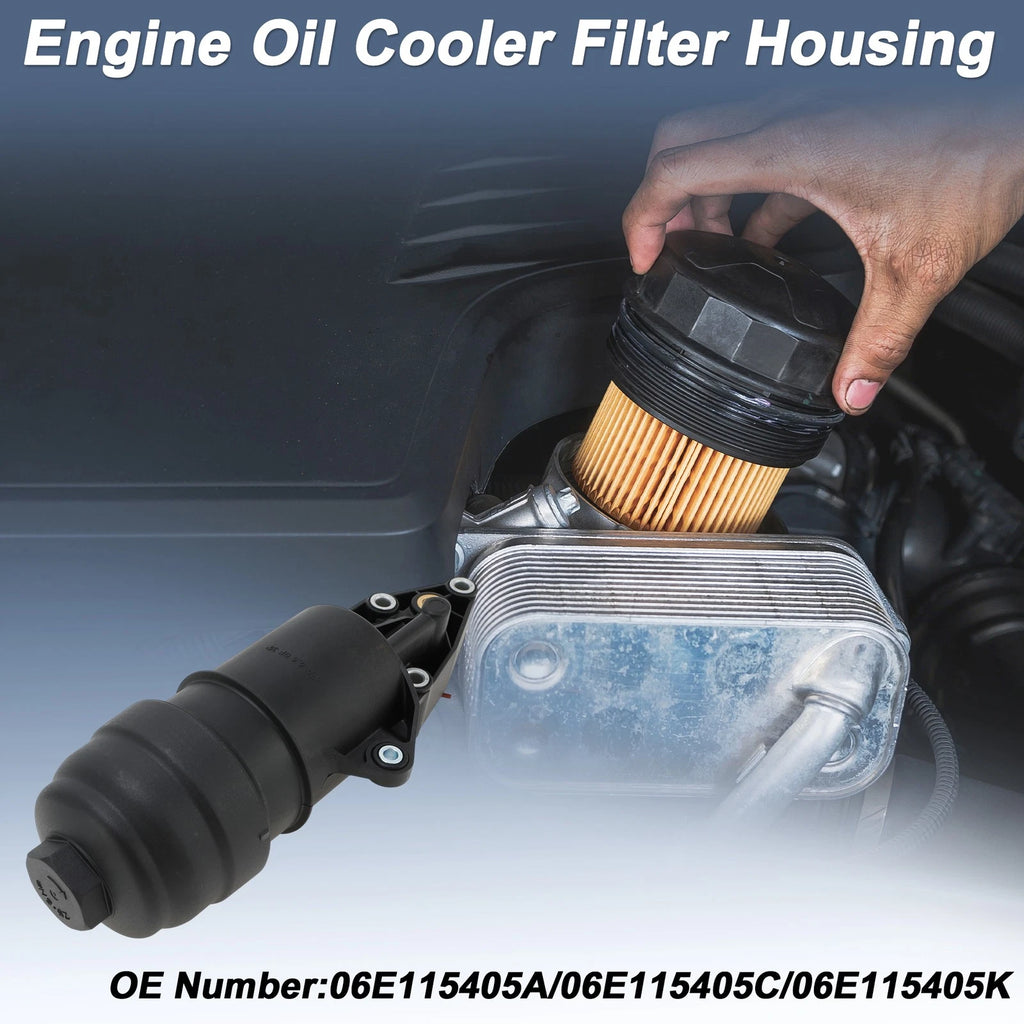 Engine Oil Filter Housing Replacement for Audi A4 (2005–2008) V6 3.2L