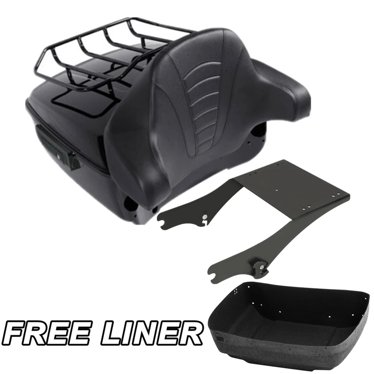 Trunk Pad Mount Rack for Harley Electra Glide (1997–2008)