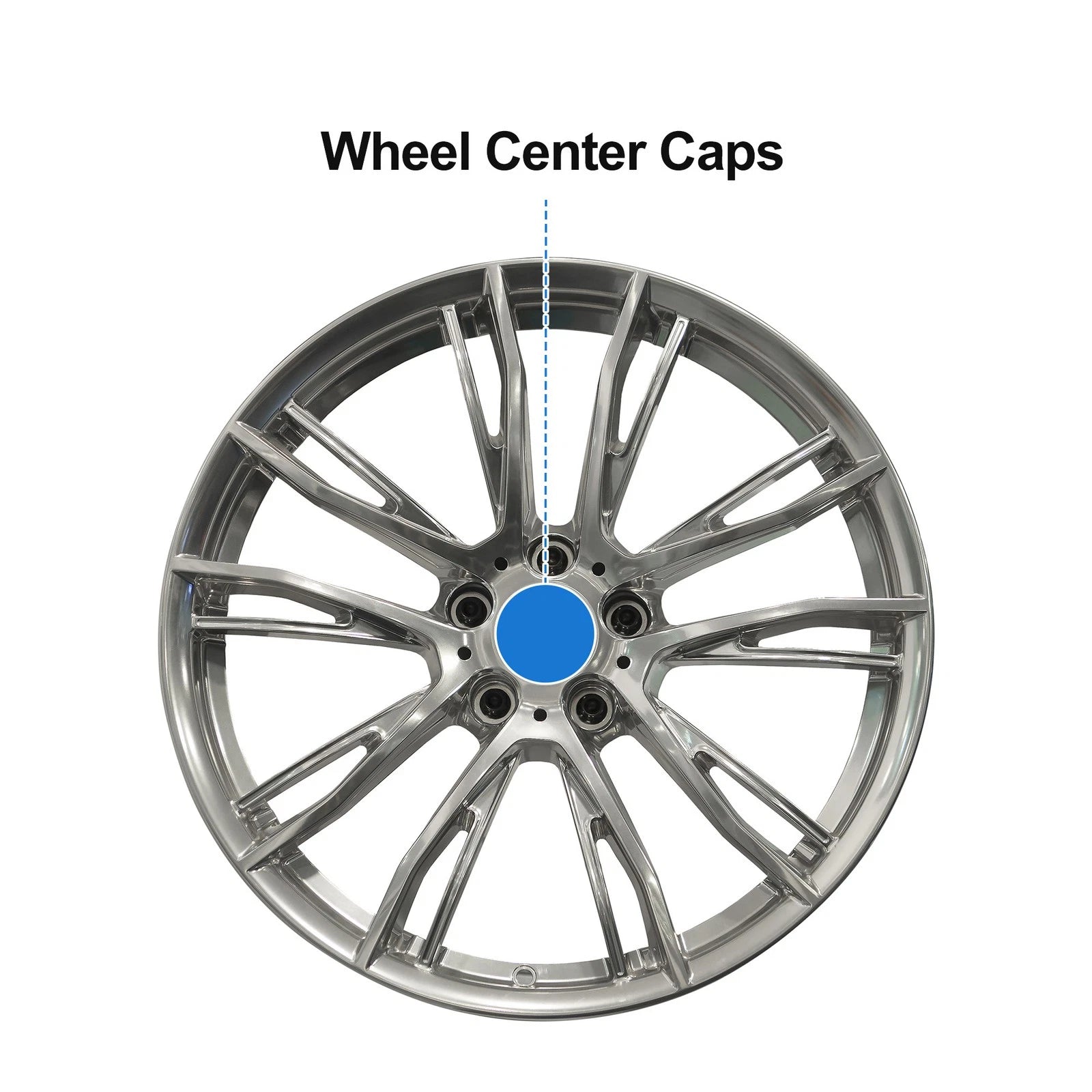 Wheel Center Cap for (No.5JA601151A, OD:56mm/2.20")