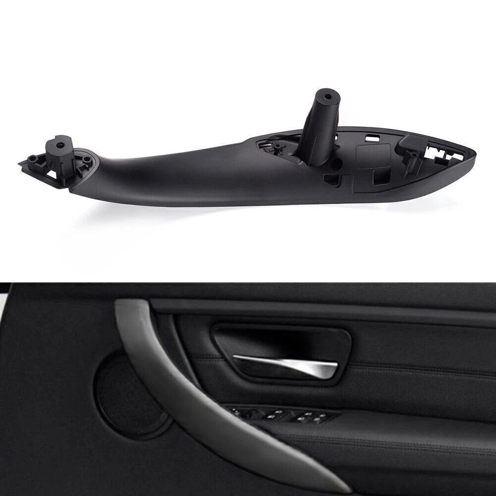 Front Right Black Inner Inside Trim Door Pull Handle Fit BMW 3 Series F30 F35