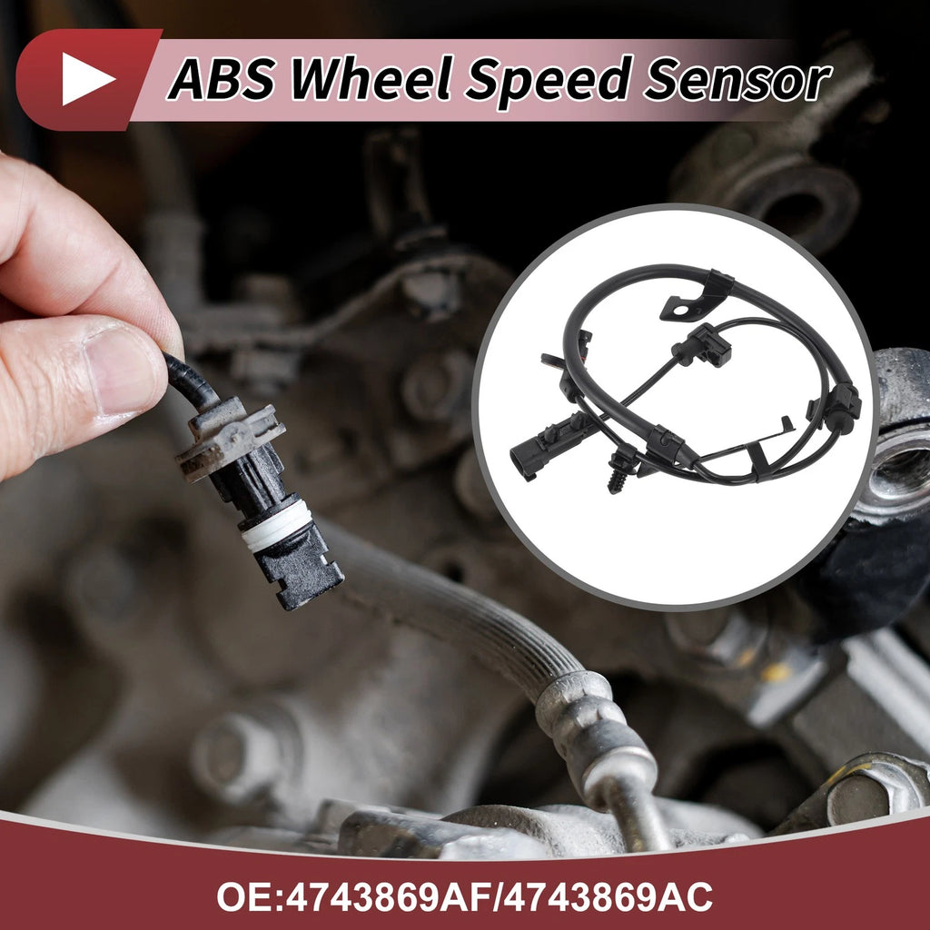 ABS Wheel Speed Sensor Replacement for Dodge Journey (2009–2020) Rear Left