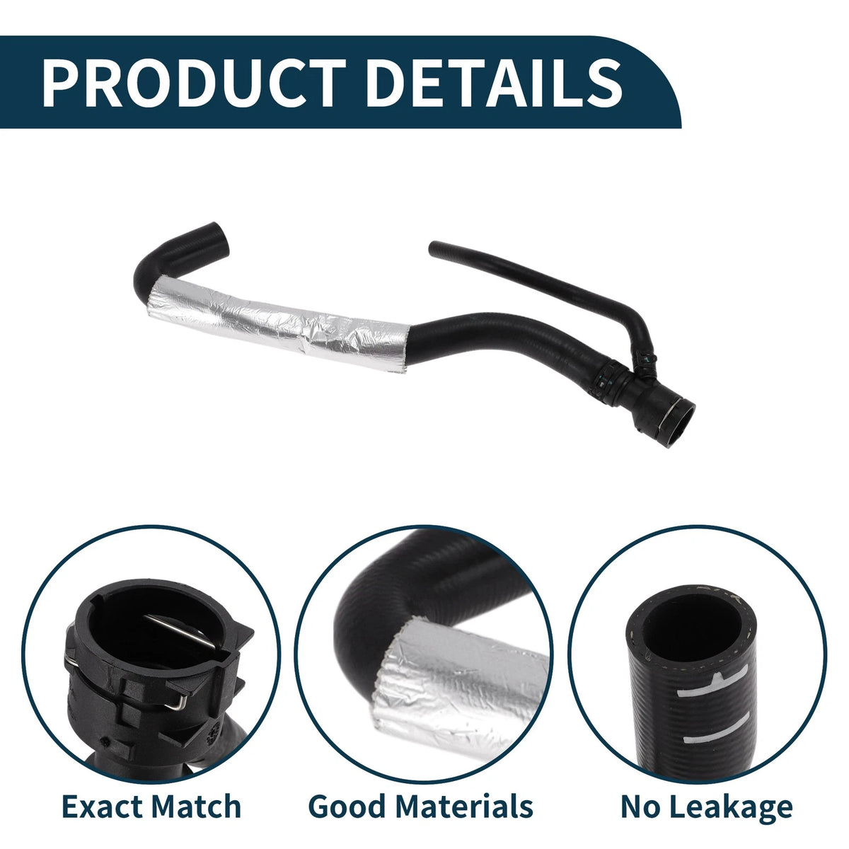 Radiator Hose No. 3TD122157 for Volkswagen Passat (2014–2016)