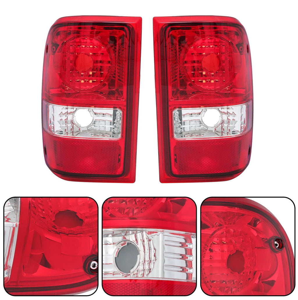Chrome Tail Lights Set for Ford Ranger (2001–2011)