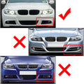 1 Pair Front Bumper Lip Corner Splitters for BMW E90 E91 LCI M-Tech (2009–2013)