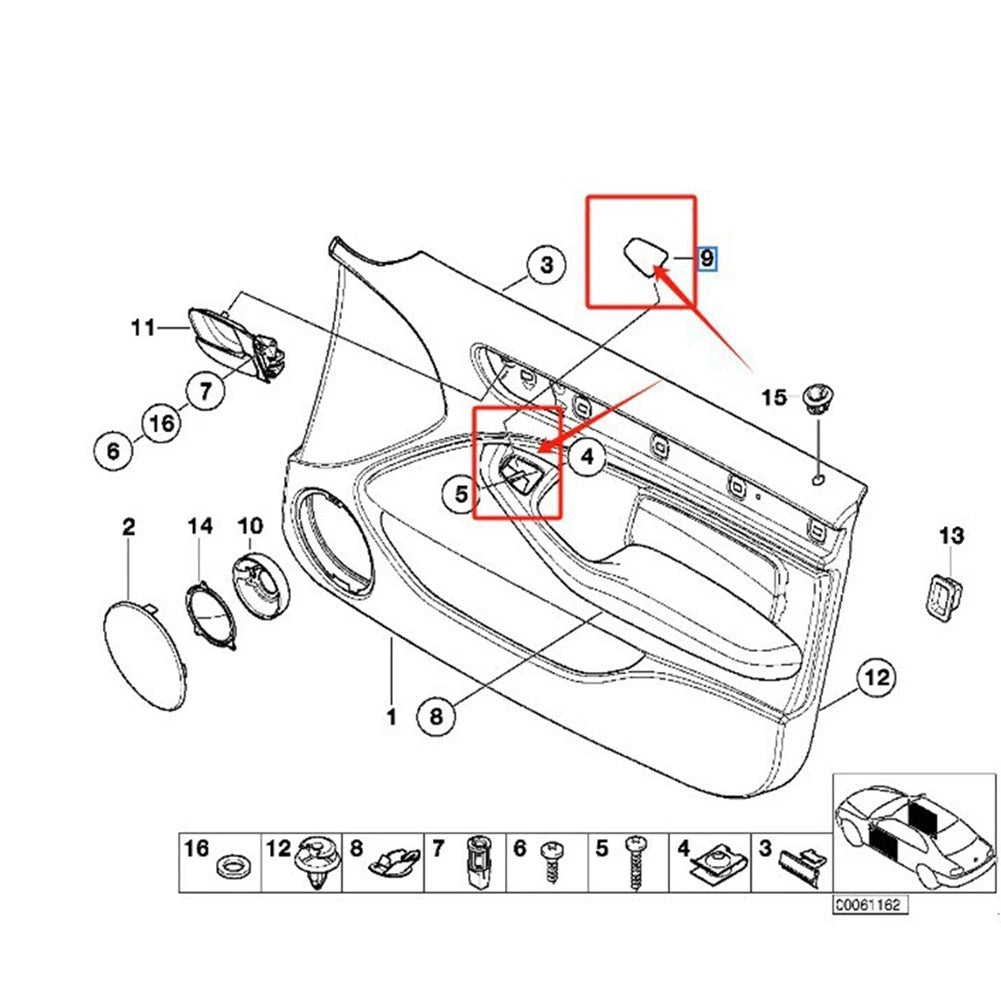 Armrest Cap for
