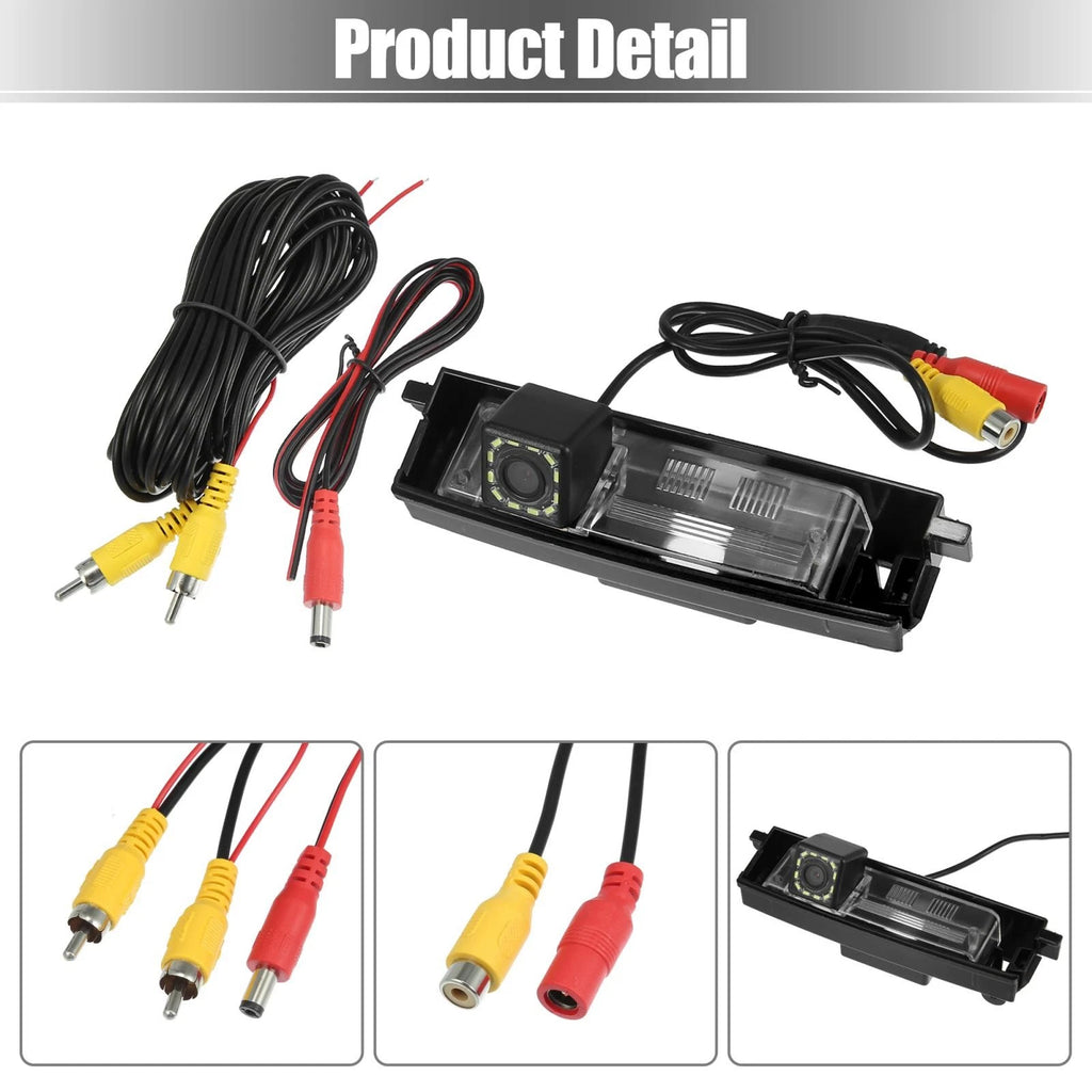 HD LED Backup Camera 170 Degree Wide View for Toyota RAV4 (2013–2024)