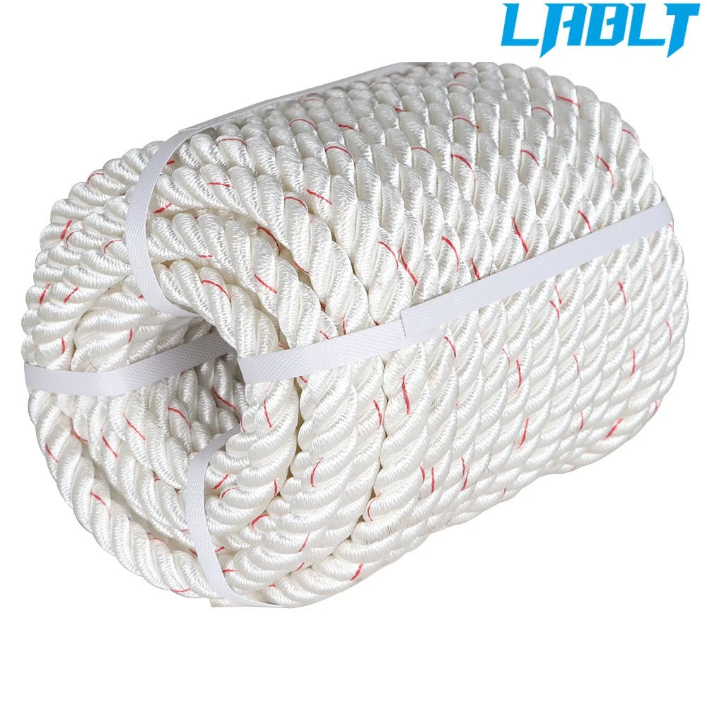 Double Braid Polyester Bull Rope for Arborist Rigging (2038Lb)