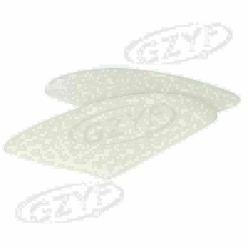 2X Tank Traction Side Pads for Honda CB250 Hornet (1996–2010) - White