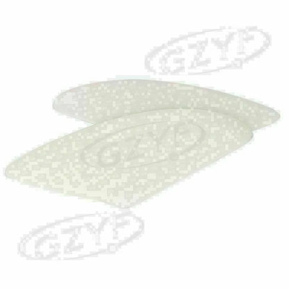 2X Tank Traction Side Pads for Honda CB250 Hornet (1996–2010) - White