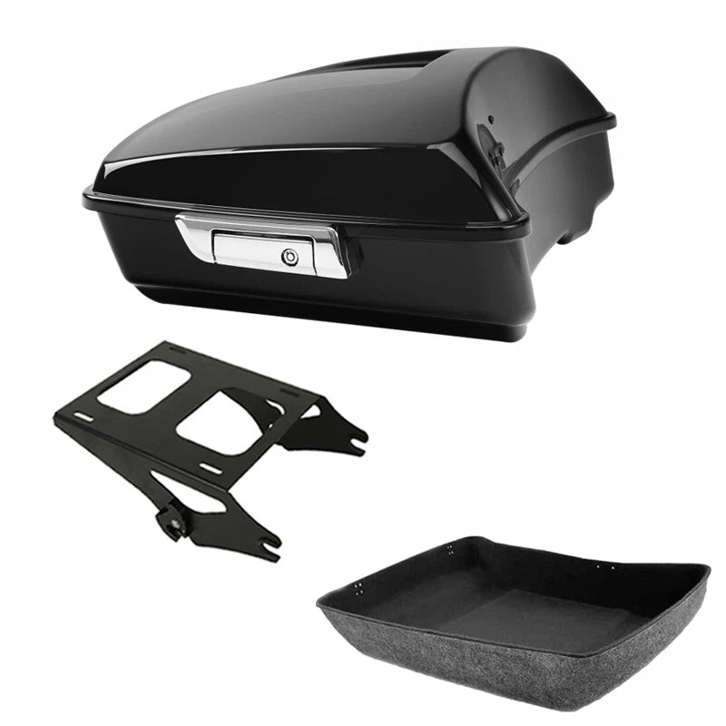 Chopped Trunk Mount Rack for Harley Road Street Glide FLHX (2014–2026)