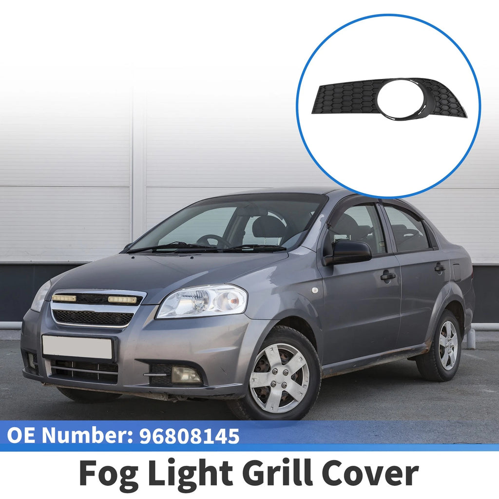 Front Left Fog Light Grill for Chevrolet Aveo (2009–2011)