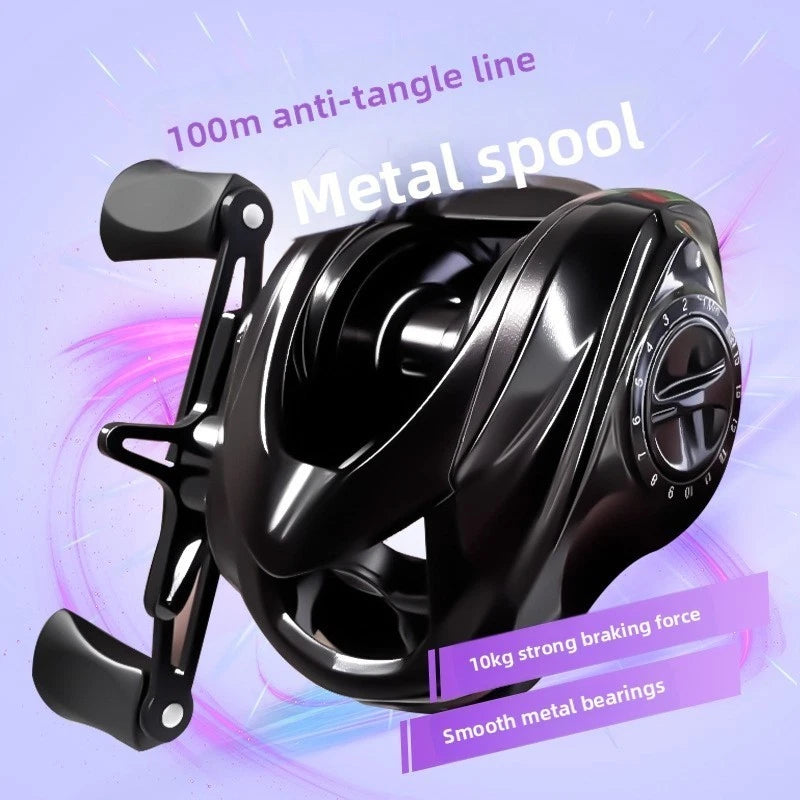 Baitcasting Reel for Freshwater Fishing Right-Hand Retrieve