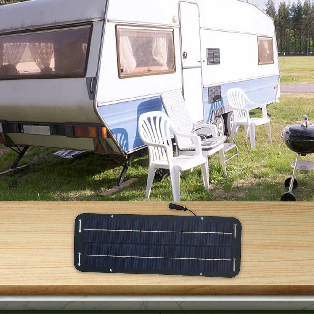 12V 30W Portable Solar Panel for Car Boat Battery Maintenance