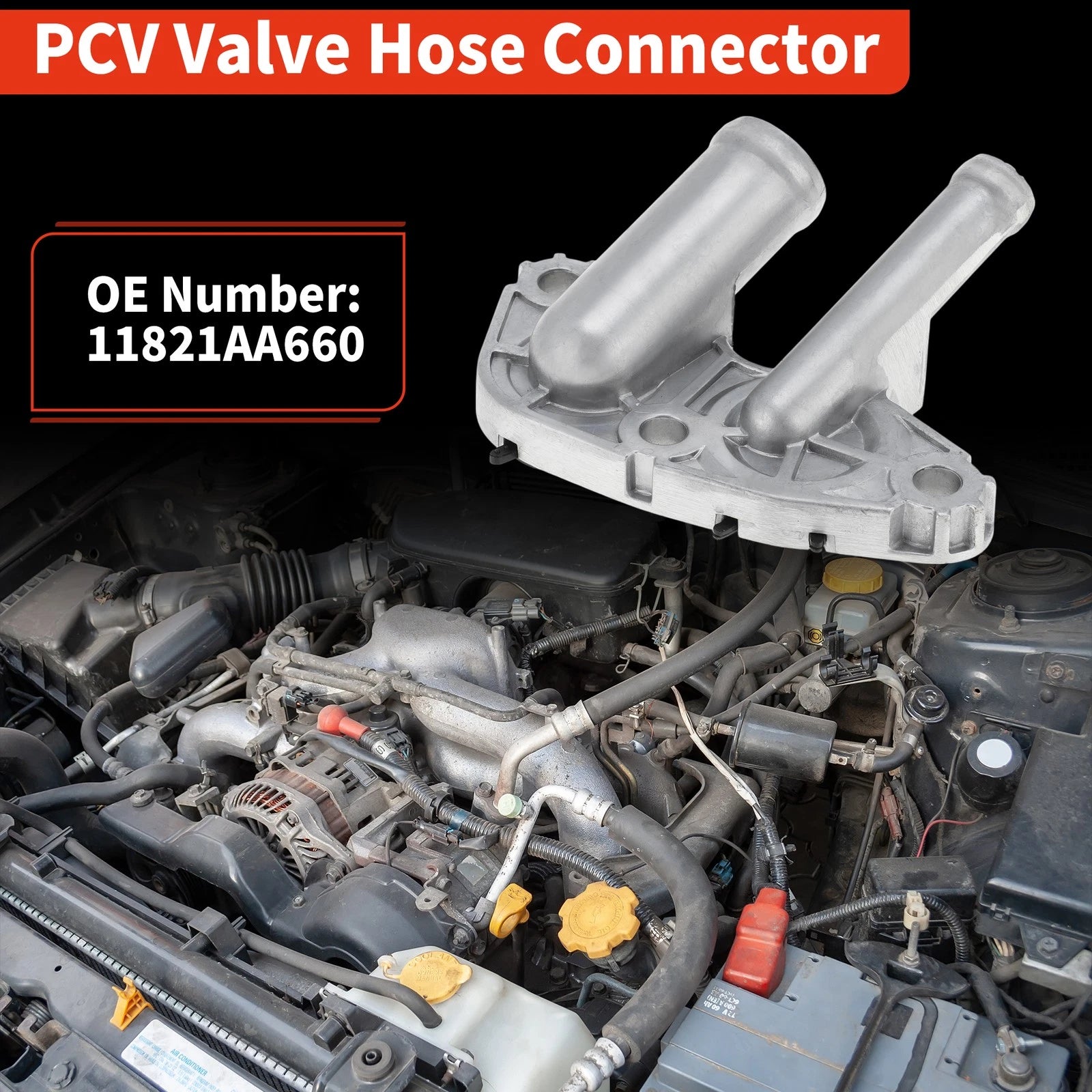 PCV Valve Hose Connector Replacement for Subaru Forester Impreza Legacy (2009–2019)