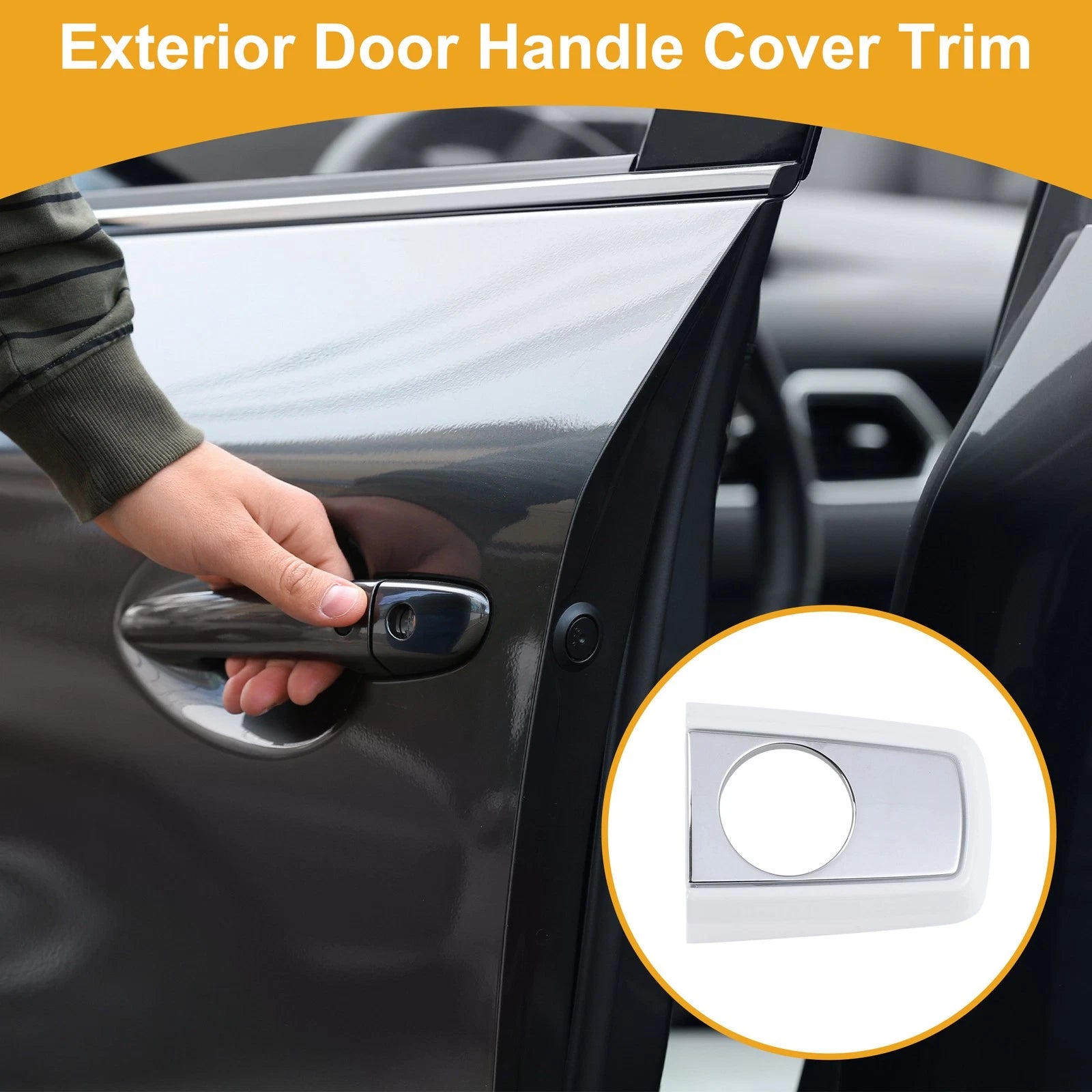 Exterior Door Handle Cover Trim OEM Replacement for Buick Regal (2011–2017)