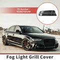 Fog Light Grill Front Left Replacement for Audi A6 C7 S-Line (2015–2018)