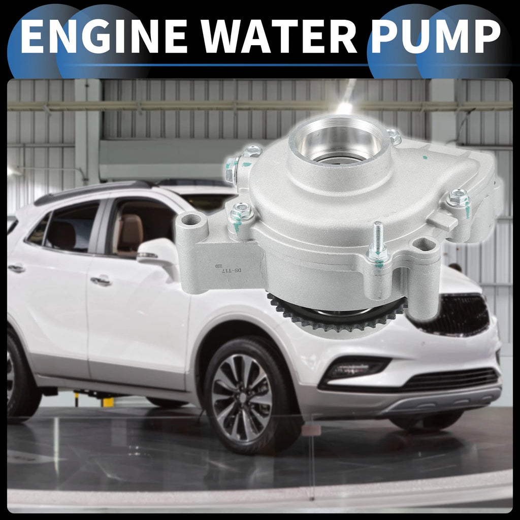 Water Pump Replacement w Rubber Ring Kit for Chevrolet Captiva Sport (2010–2015)