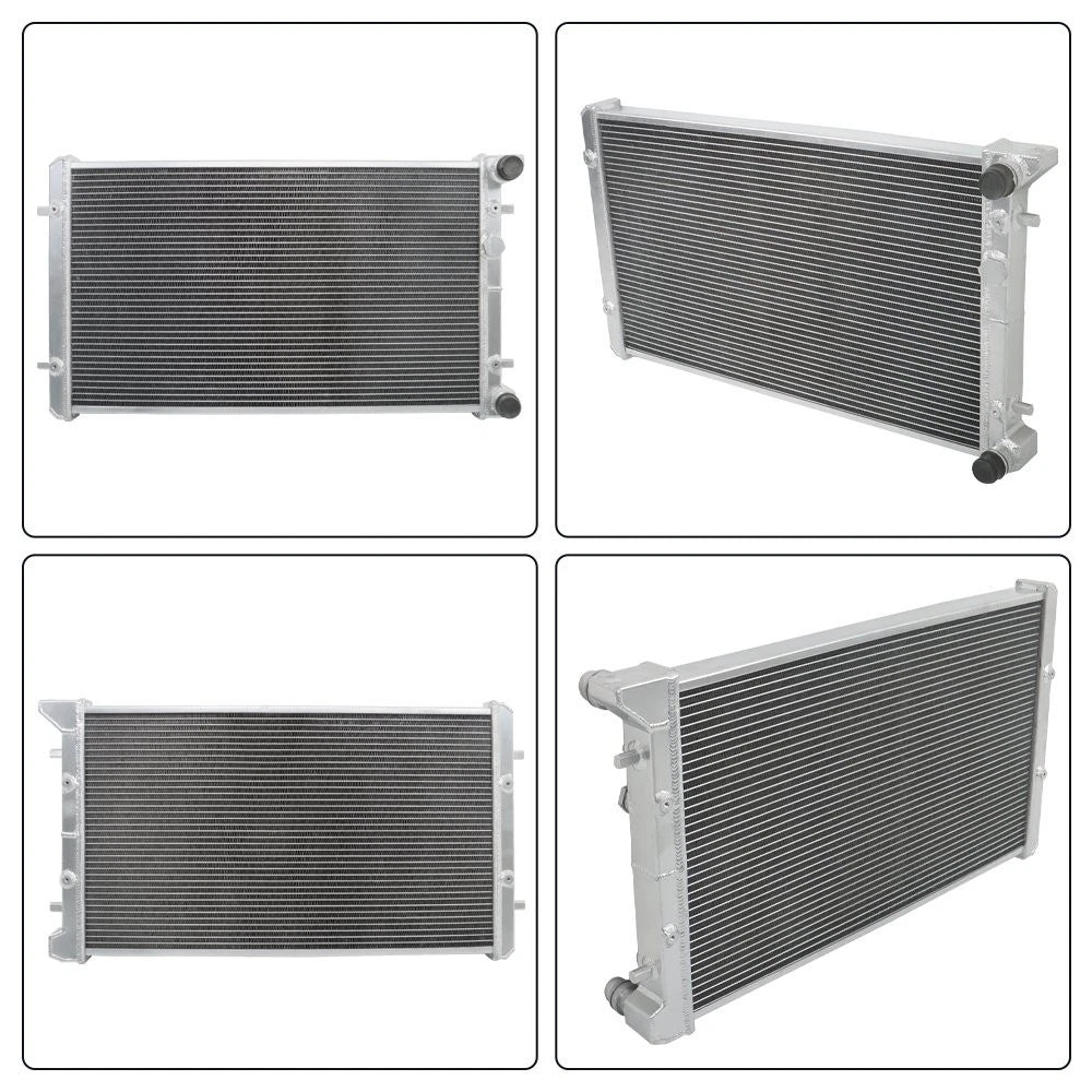 Aluminum Dual Core Cooling Radiator for VW Golf Jetta MK4 (1999–2006) 1J0121253AD