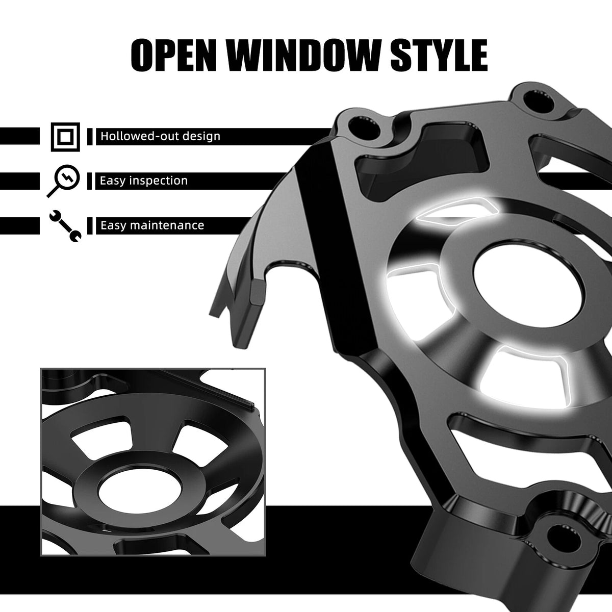 Front Sprocket Cover Chain Guard Protector for KTM 990 Super Duke (2005–2016)