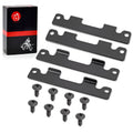 Tailgate Hinge Plates and Screws for Yamaha Rhino YXR 450 660 700 (2004–2018)
