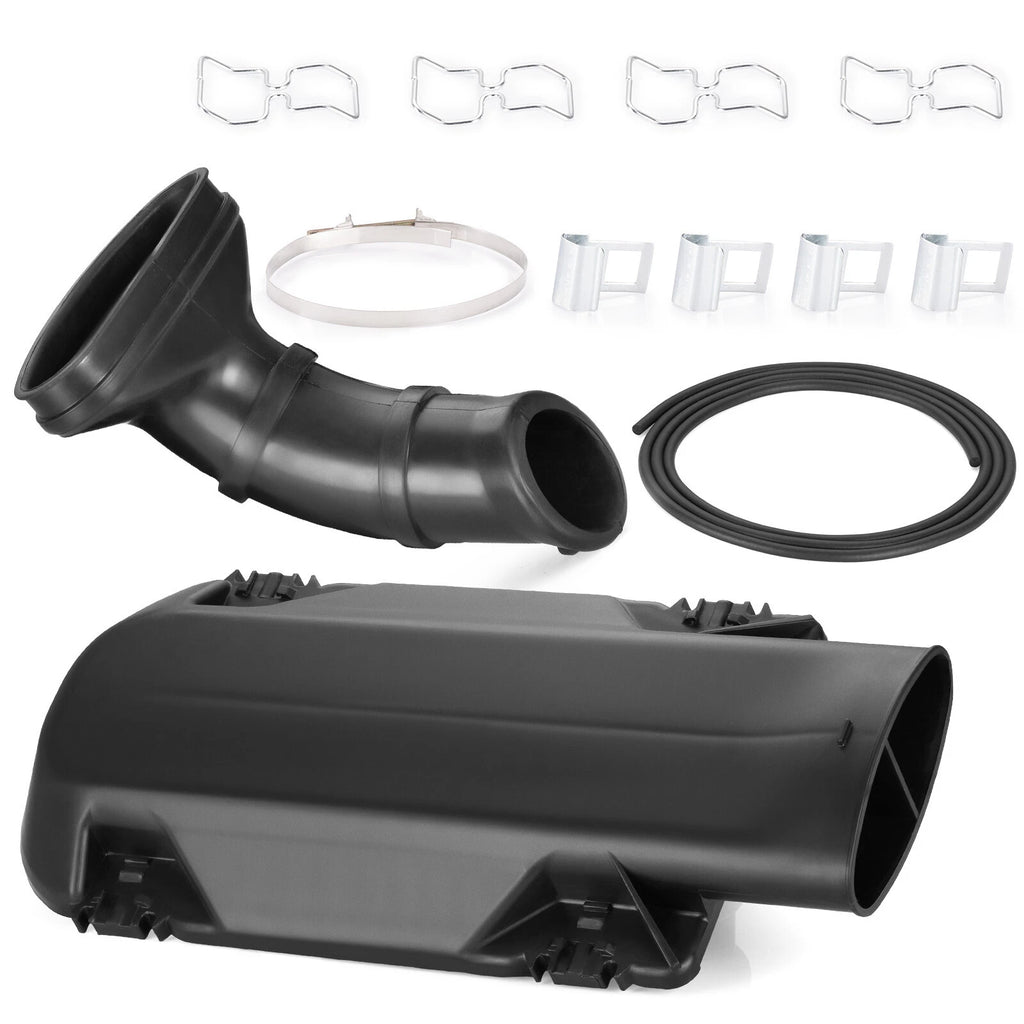 Air Box Lid Cover Cap + Seal + Clip + Clamp + Duct Boot for Yamaha Banshee 350 (1987–2006)