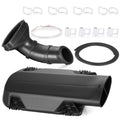 Air Box Lid Cover Cap + Seal + Clip + Clamp + Duct Boot for Yamaha Banshee 350 (1987–2006)