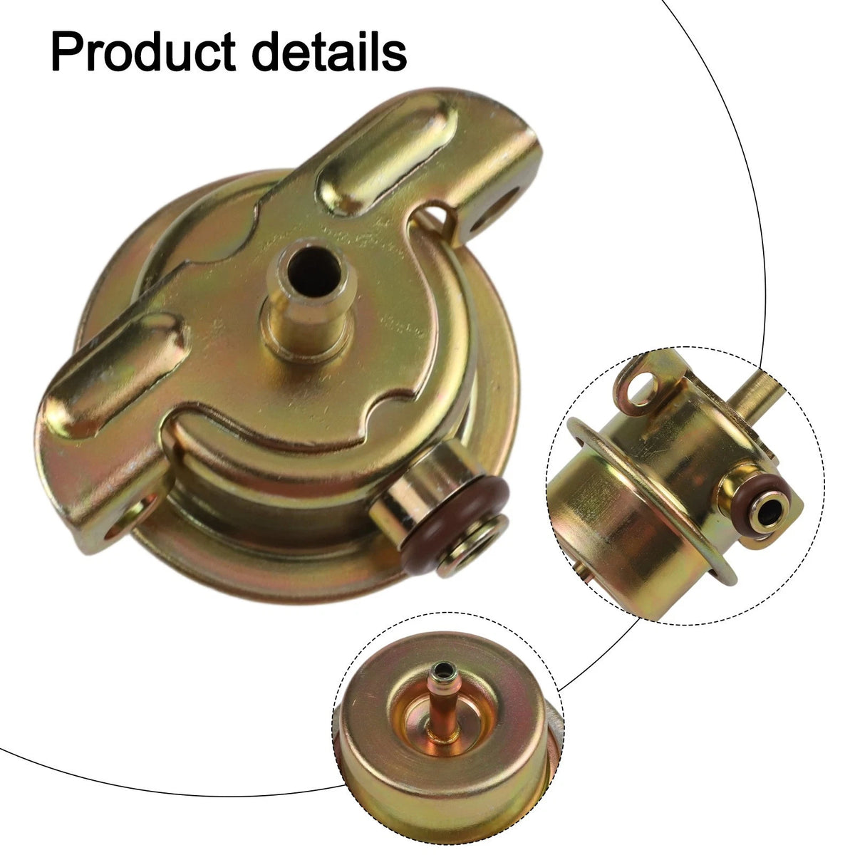 Fuel Pressure Regulator for BMW, Volvo, Hyundai (Replacement)