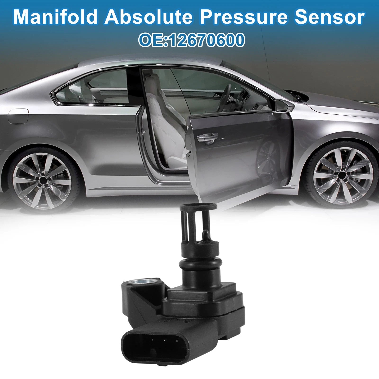 Manifold Absolute Pressure Sensor for Buick Cascada 2016–2019 Replacement
