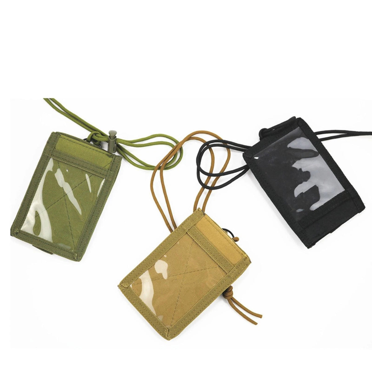 ID Card Holder Organizer with Neck Lanyard for Student/Work ID