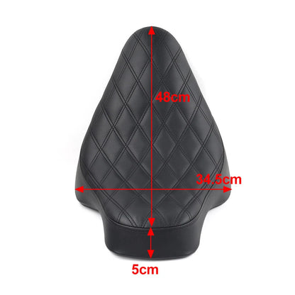 Front Driver Butt Bucket Solo Seat for Harley Softail Fat Boy (2000–2007)