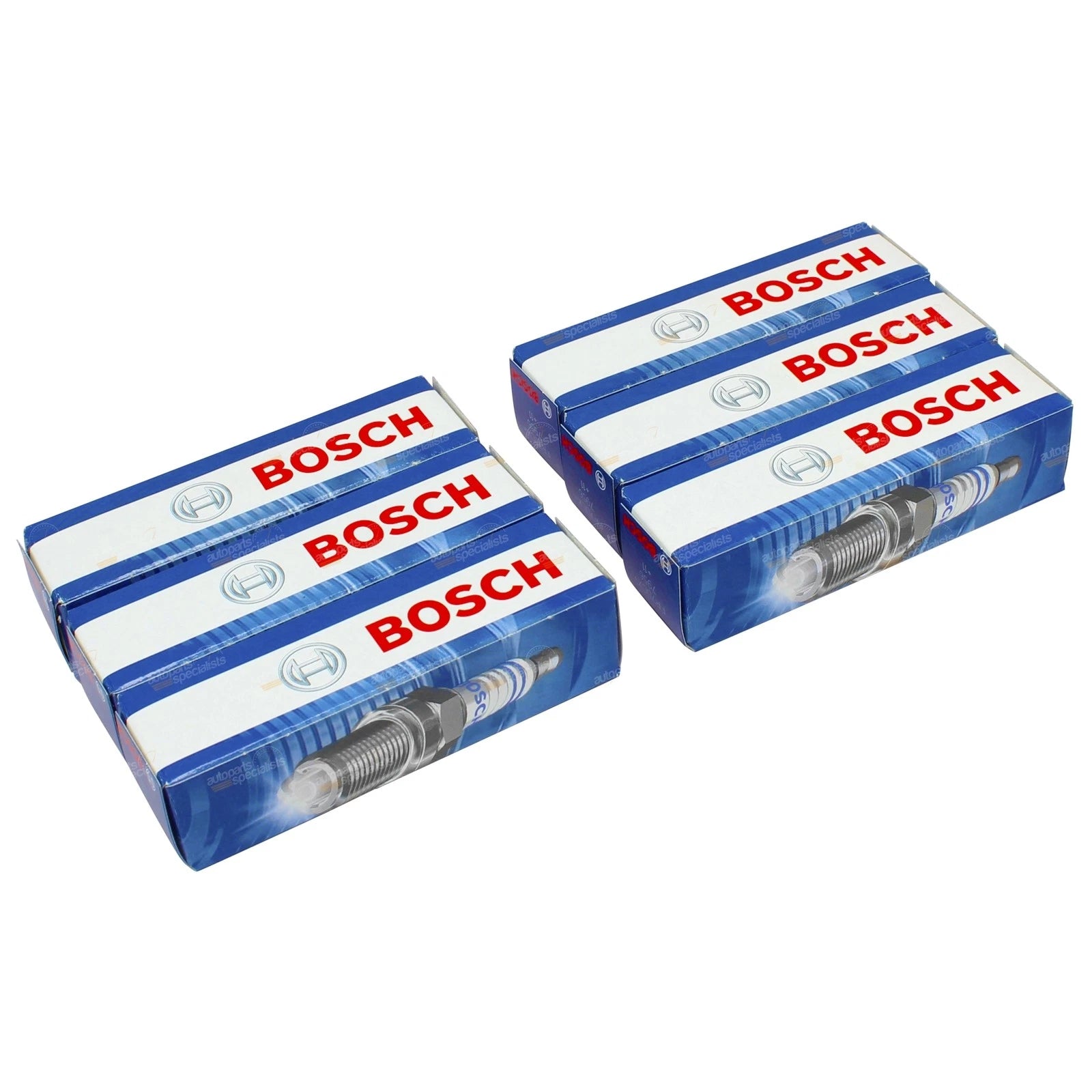 Set of 6 Bosch Platinum Spark Plugs for Commodore VX VY 3.8L (2000–2004)