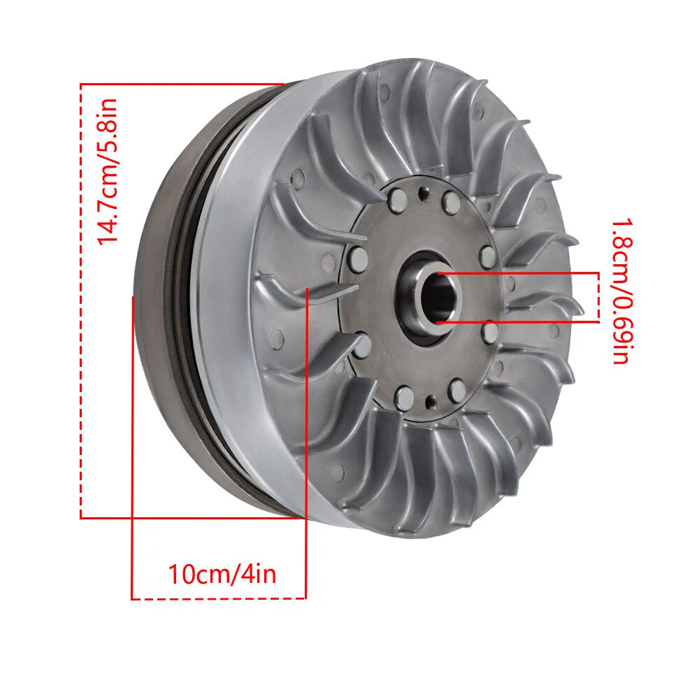 Secondary Clutch CVT Driven for HiSun UTV 250 (2010–2023)