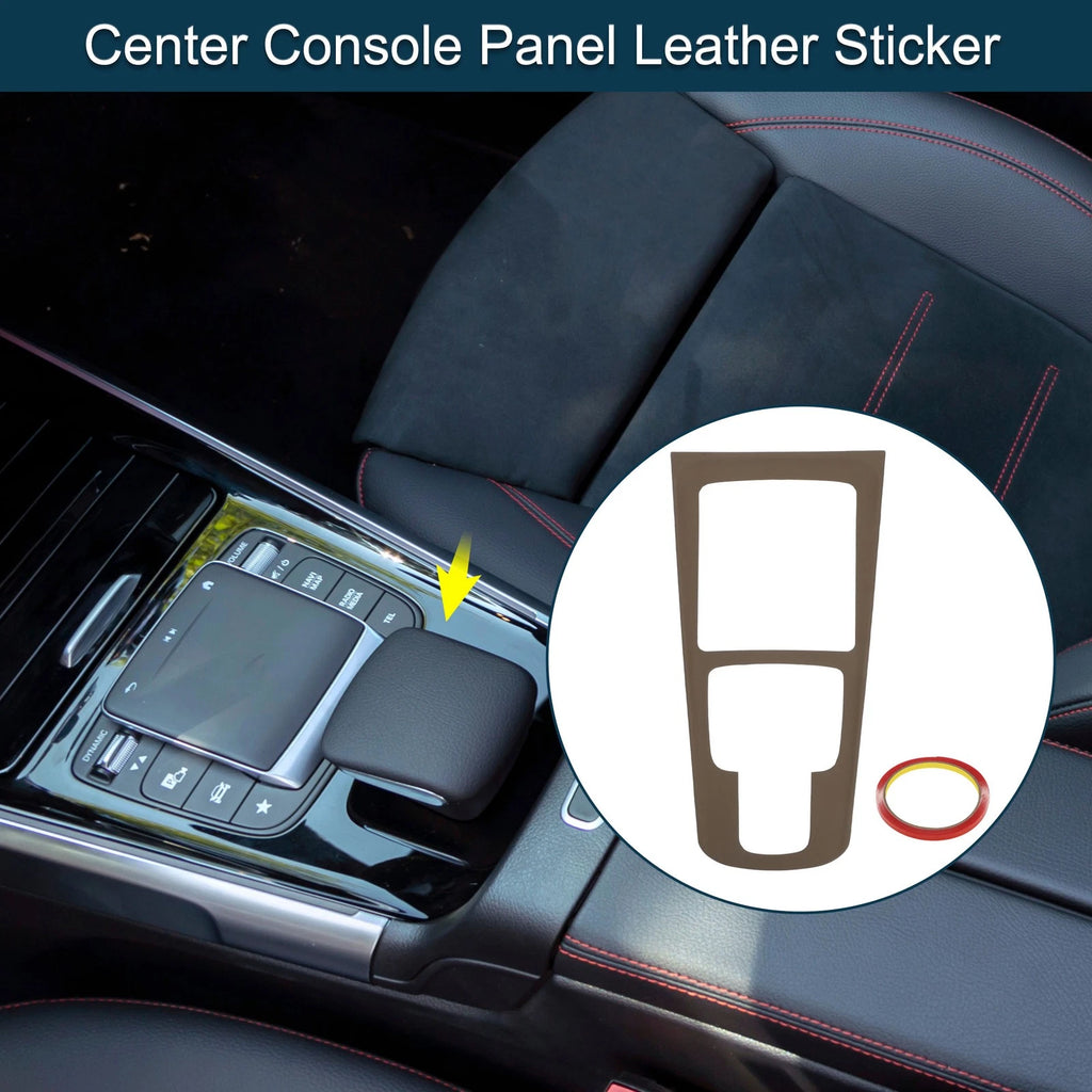 Center Console Panel Sticker for Mercedes-Benz GLA GLB EQA EQB (2020–2024)