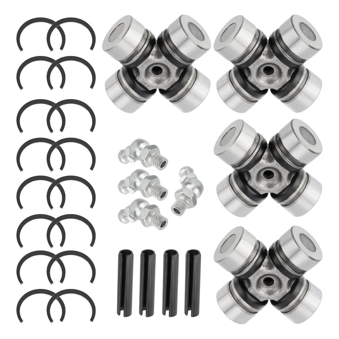 Set of 4 U-Joints for Polaris Ranger 500 700 800 Diesel-900
