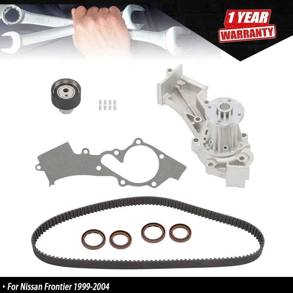 Water Pump Kit for Nissan Frontier Pathfinder Xterra (1996–2004) TBKWP212 WPSK005