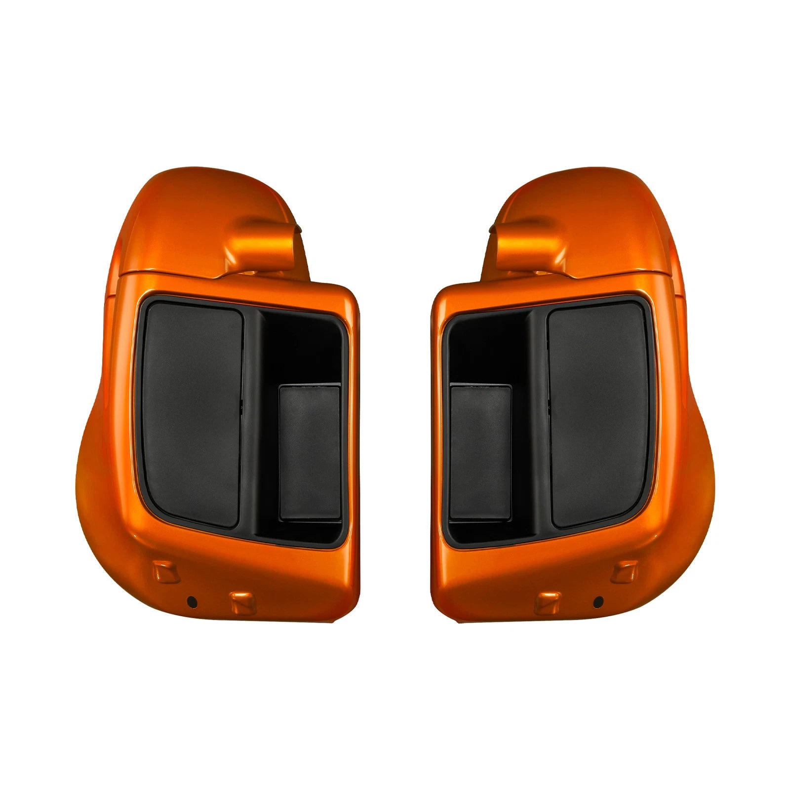 Lower Vented Leg Fairings for Harley Touring (2014–2024) Scorched Orange