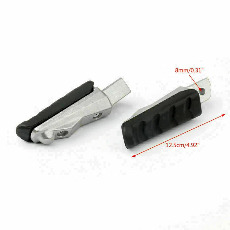 Rear Footrest Pedals Foot Pegs for BMW F800GT (2011–2013), F800S (2004–2008), F800ST (2004–2012) T9
