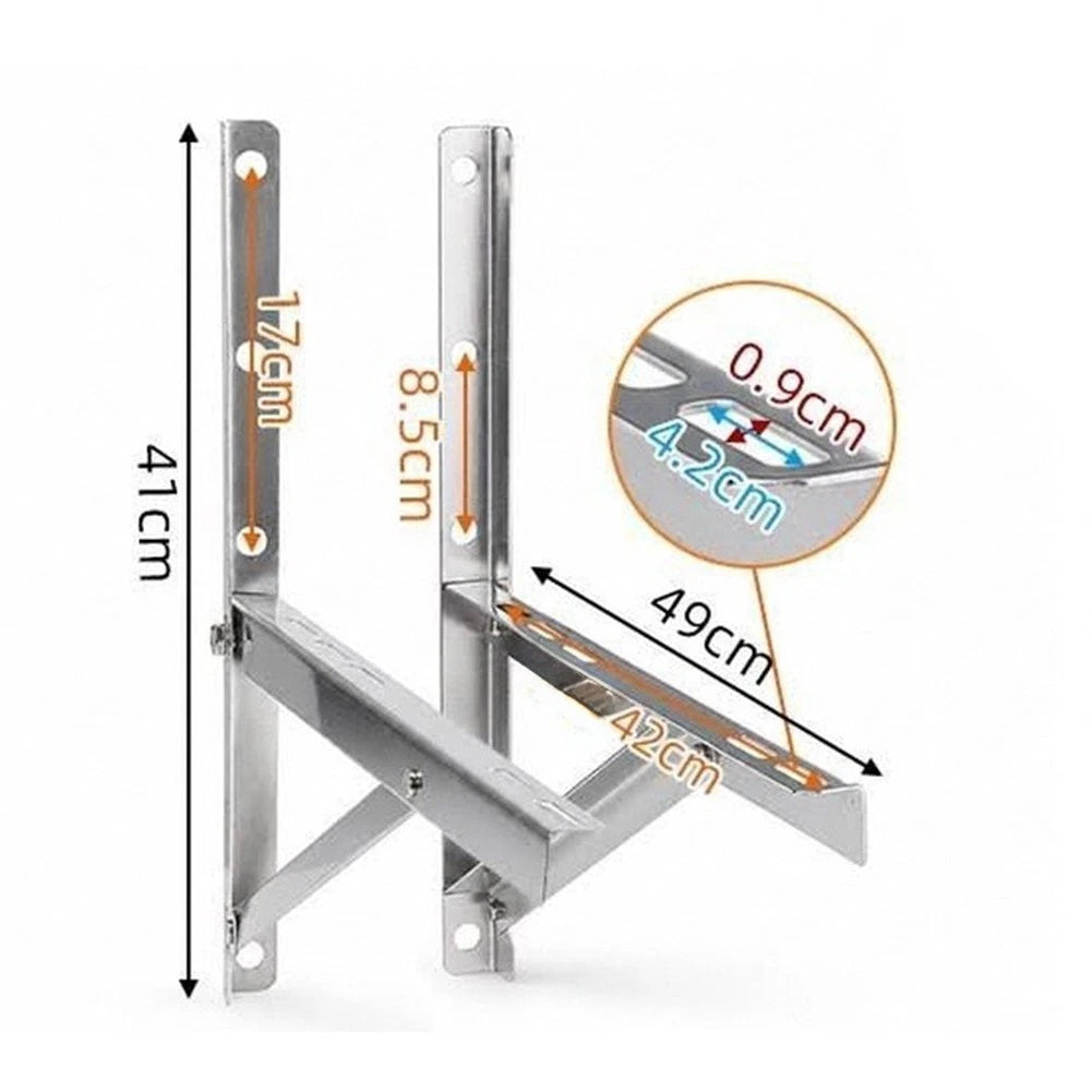 Stainless Steel Mounting Bracket for Split Air Conditioner (Outdoor Use)