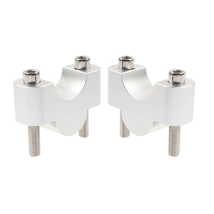 Handlebar Riser Lift Kit Clamps 1" 25mm for Honda Suzuki Kawasaki