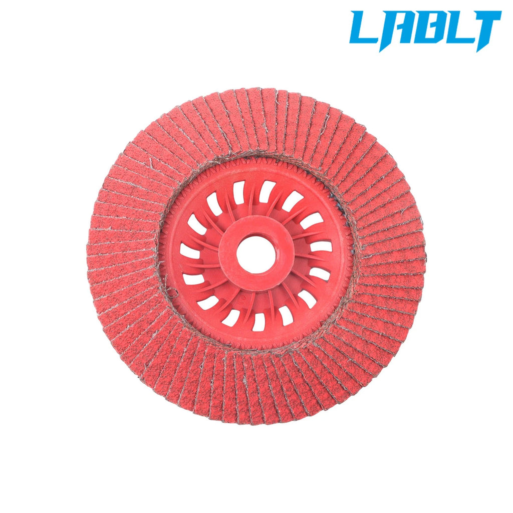 10 Pack Flap Sanding Discs for LABLT (4-1/2"×7/8", Type Grit T27)