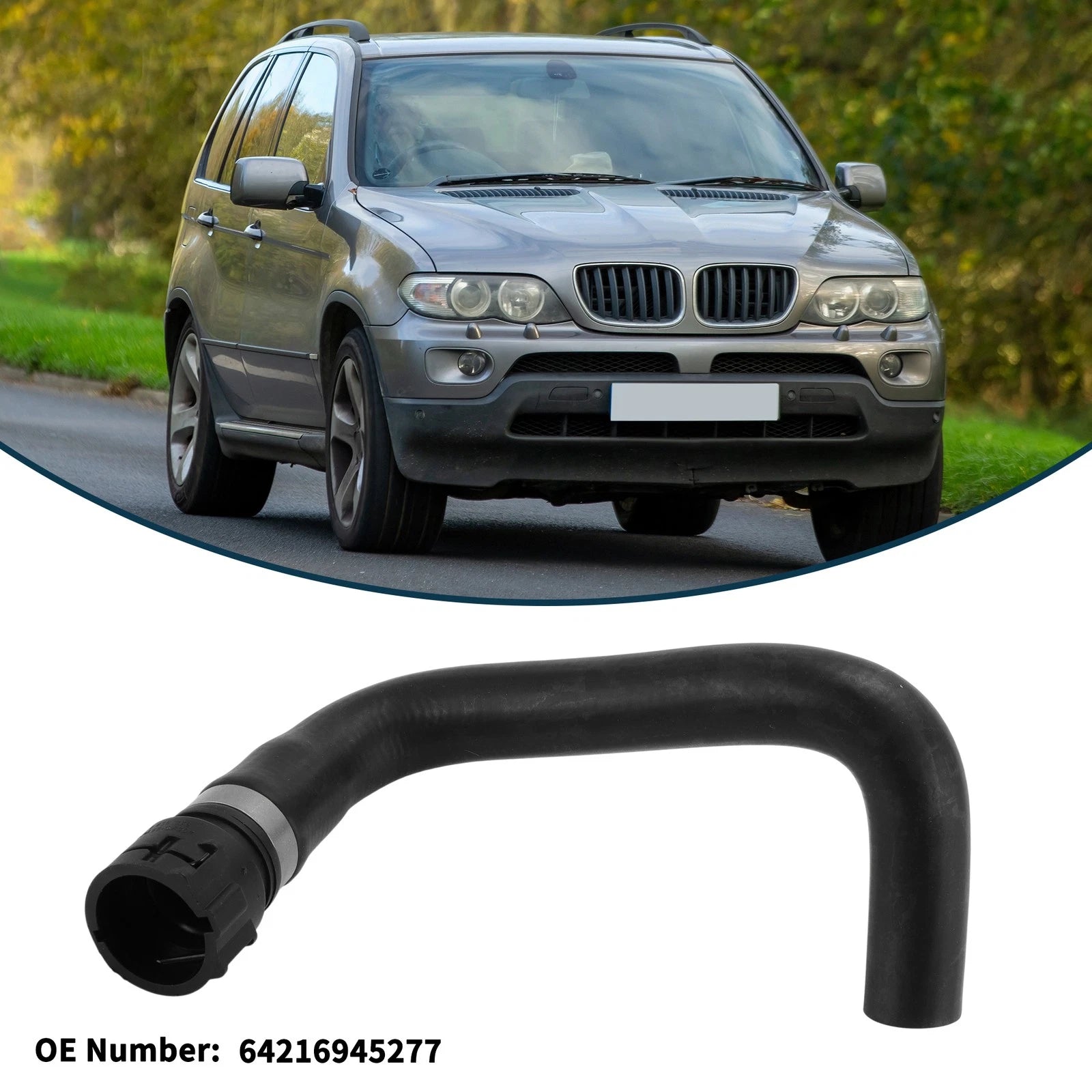 Radiator Hose Replacement for BMW X5 Coolant Tube (2007–2013)