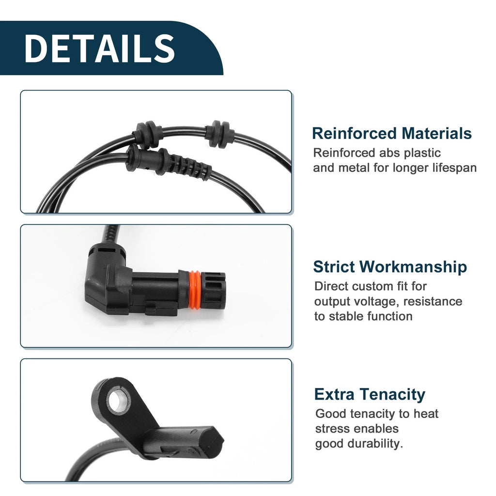 ABS Wheel Speed Sensor Replacement for Mercedes-Benz C320 (2003–2005)