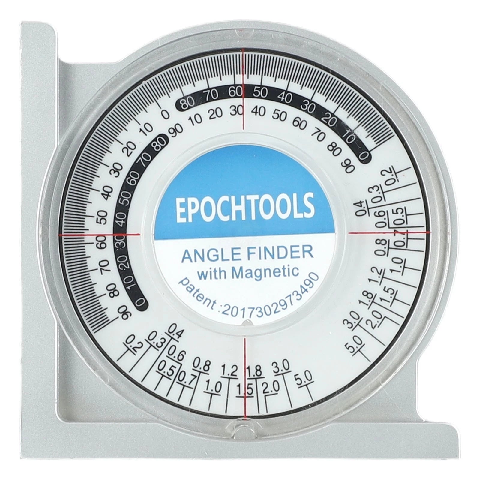 Slope Level Meter Protractor for Tools (Portable, 100g, ABS Acrylic)