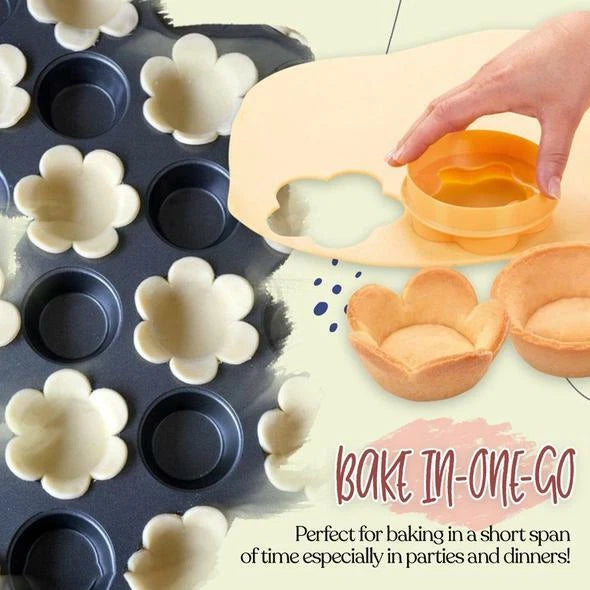 2X Pastry Dough Tamper Set for Baking Cookie DIY Kit