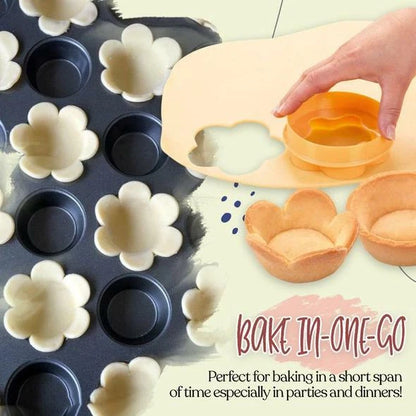 2X Pastry Dough Tamper Set for Baking Cookie DIY Kit