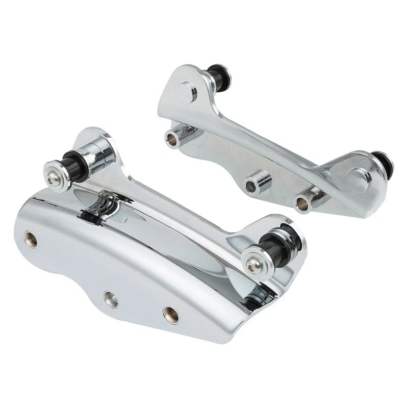 Chrome 4 Point Docking Hardware Kit for Harley Street Glide (2009–2013)
