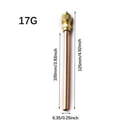Set of 5 Refrigerators Maintenance Valves for Copper Tubes