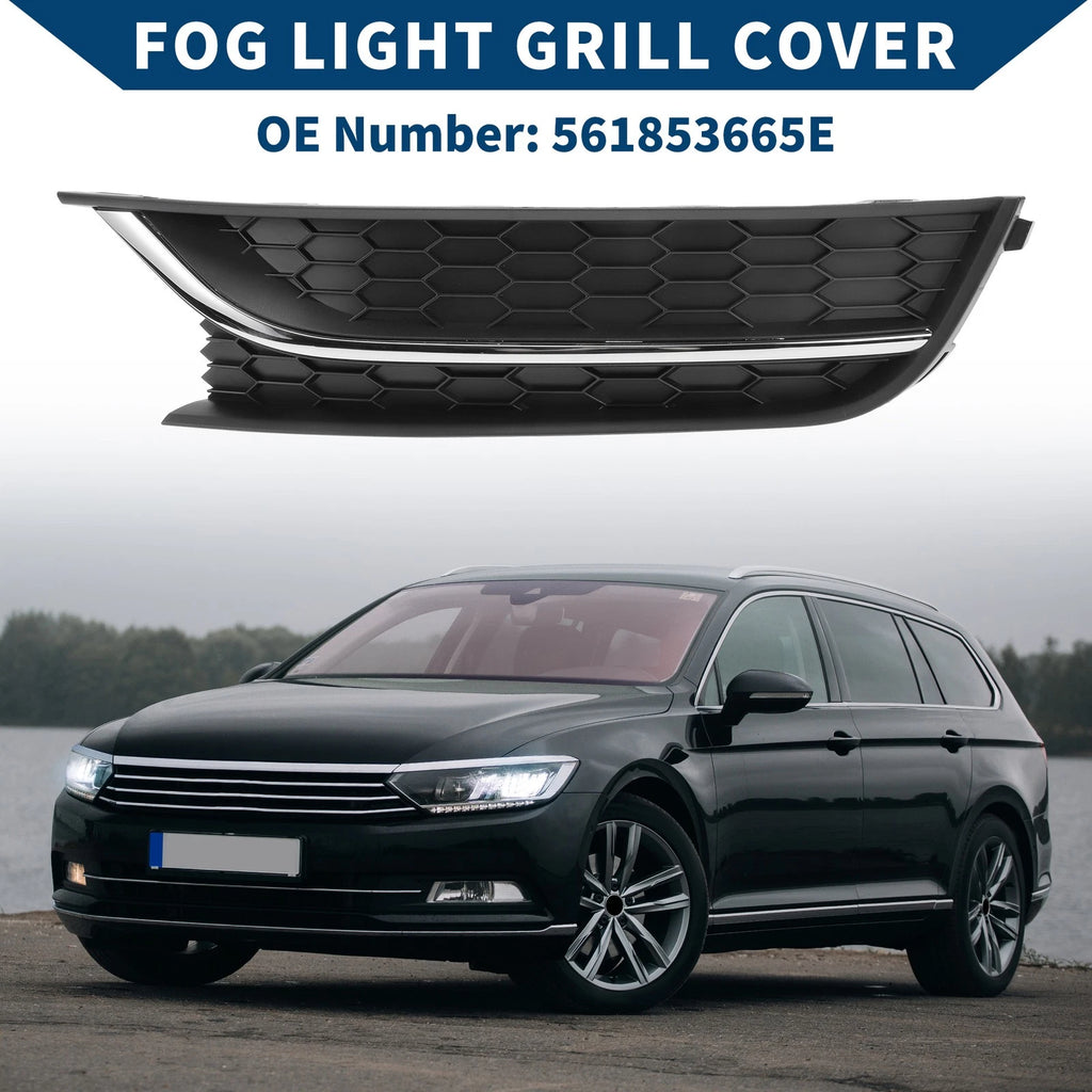 1pc Front Left Fog Light Grill Replacement for Volkswagen Passat (2012–2015)