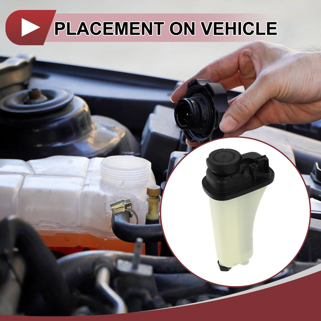 Coolant Expansion Tank with Cap Replacement for BMW E36 3 Series Z3 (1992–2006)