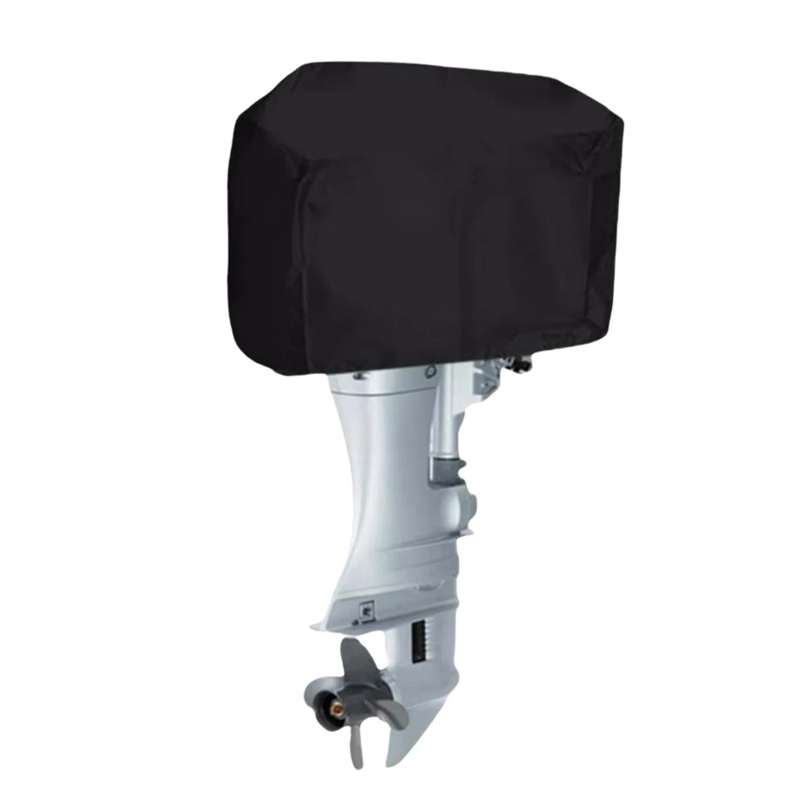 Outboard Motor Engine Cover for Boat (Universal, 60-100 HP) Black